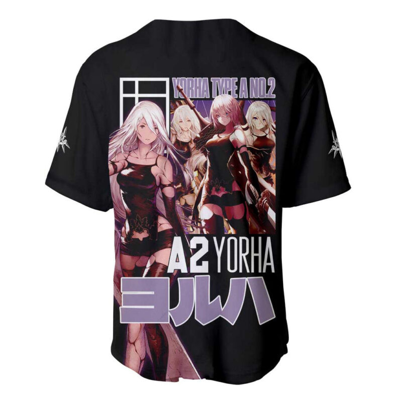 A2 Nier Automata Baseball Jersey Japan Anime