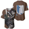 AOT Levi Ackerman Baseball Jersey