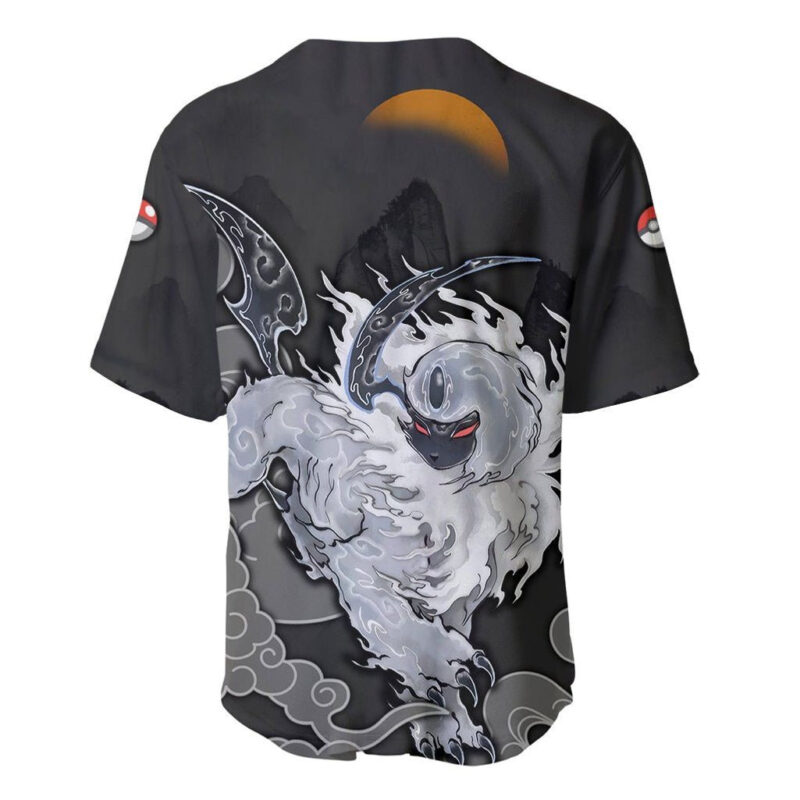 Absol - Pokemon Baseball Jersey Anime Japan Art