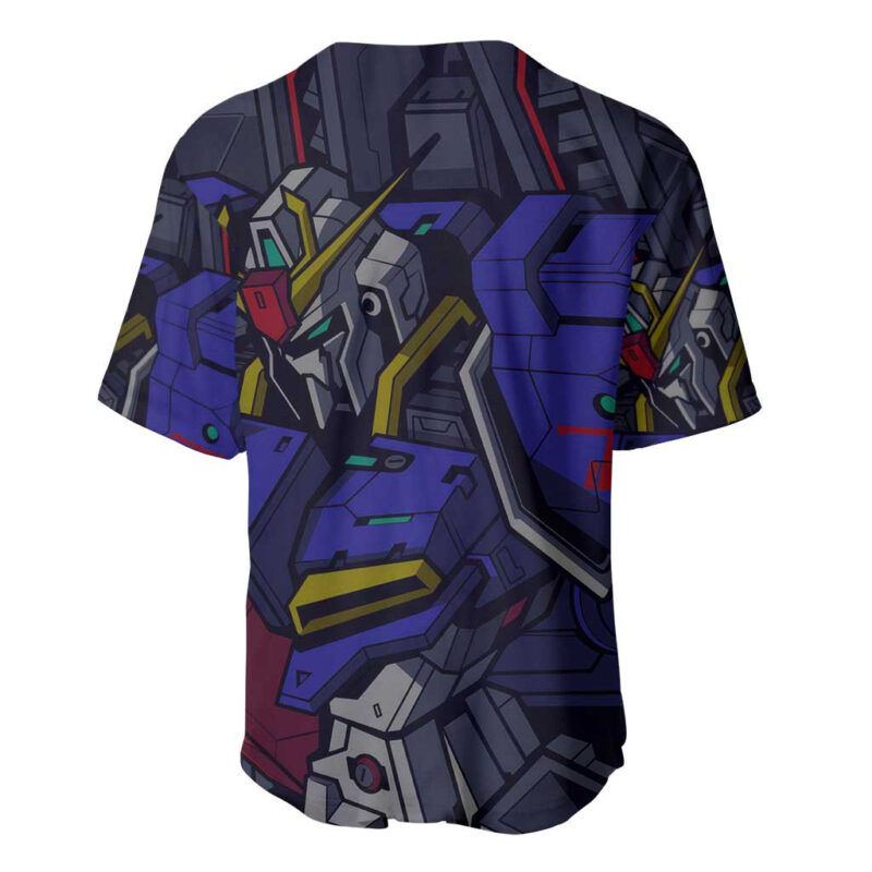 Abstract Gundam Baseball Jersey Anime Mix Abstract Background