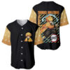 Agatsuma Zenitsu Demon Slayer Baseball Jersey Anime
