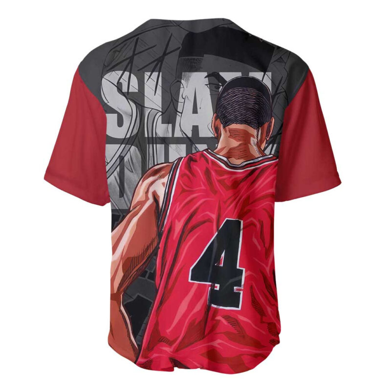 Akagi Takenori - Slam Dunk Baseball Jersey Anime