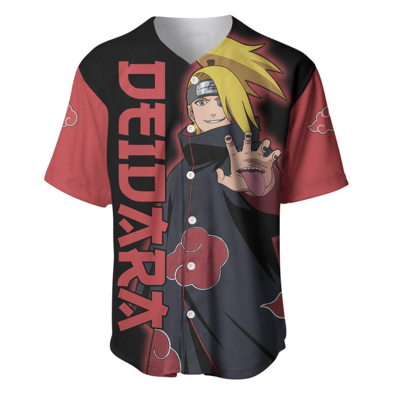Akatsuki Deidara Baseball Jersey Naruto