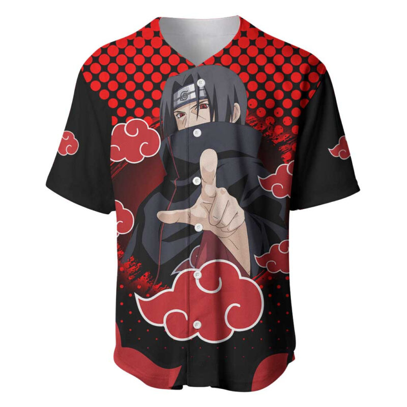 Akatsuki Itachi - Natuto Baseball Jersey Anime