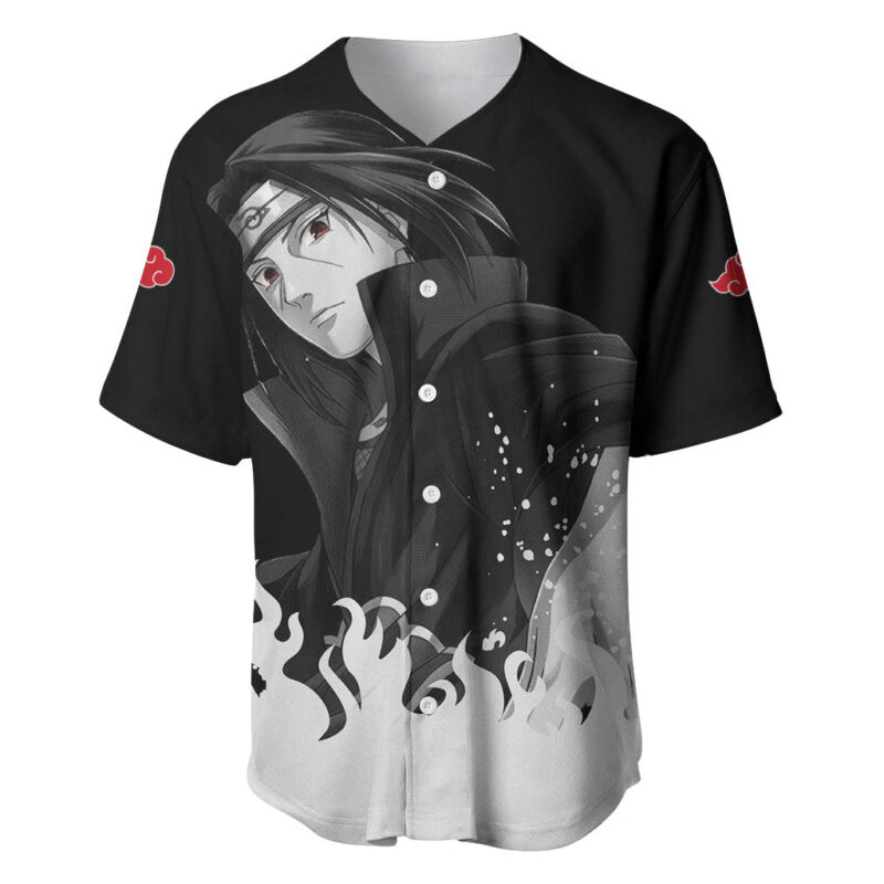 Akatsuki Itachi Uchiha Akatsuki Itachi Uchiha Baseball Jersey