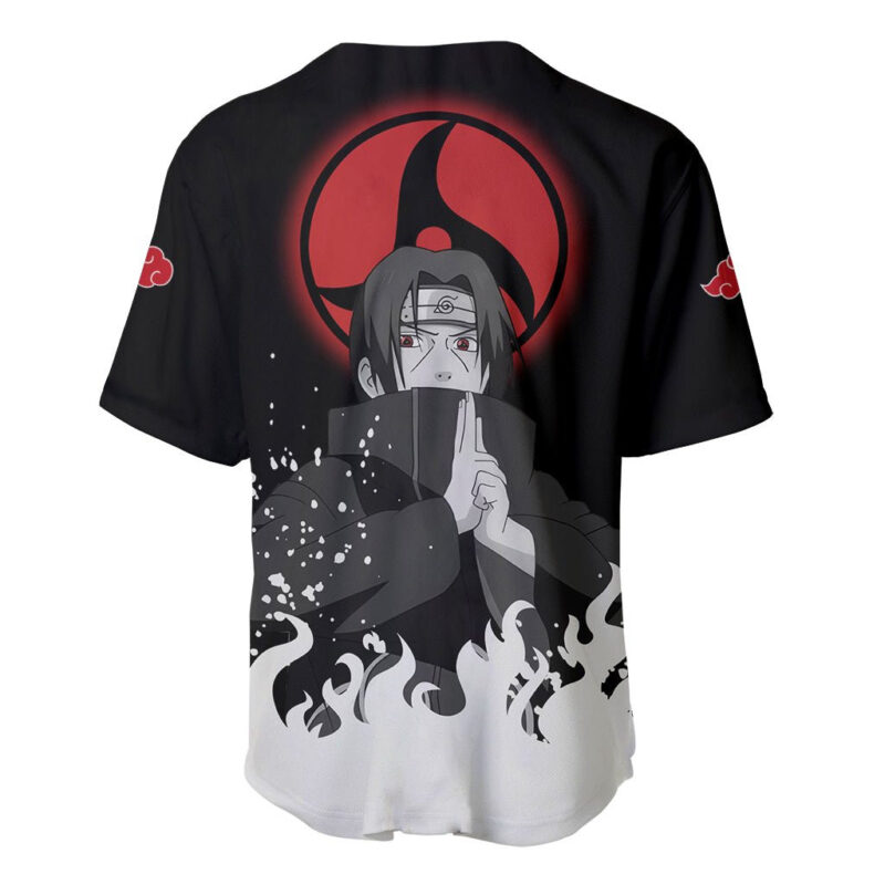 Akatsuki Itachi Uchiha Akatsuki Itachi Uchiha Baseball Jersey