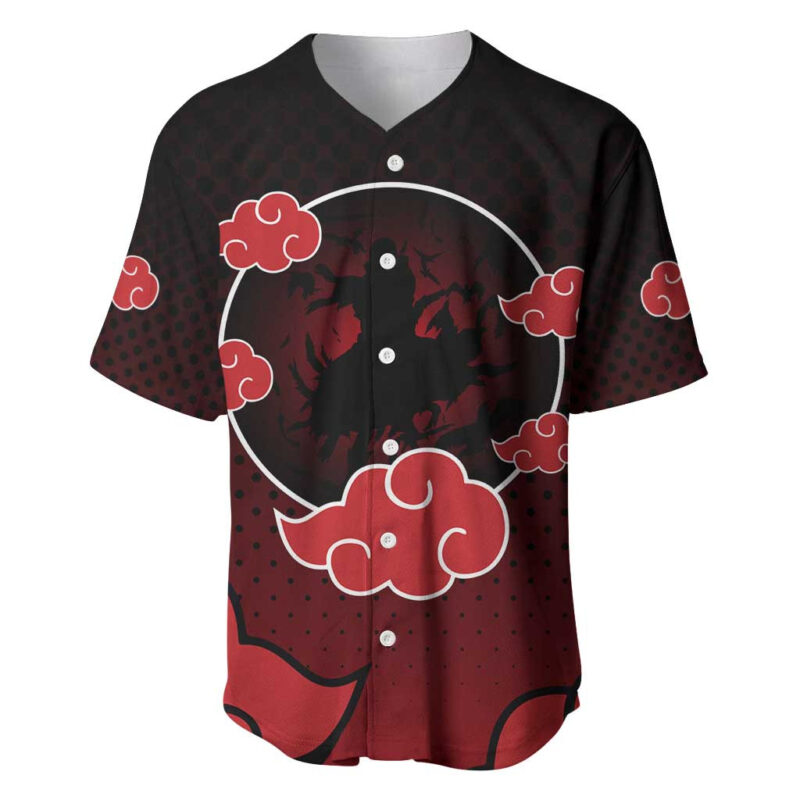 Akatsuki Itachi Uchiha - Naruto Baseball Jersey Anime