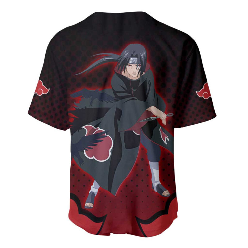 Akatsuki Itachi Uchiha - Naruto Baseball Jersey Anime