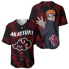 Akatsuki Pain - Anime Tie - Dye Style Baseball Jersey