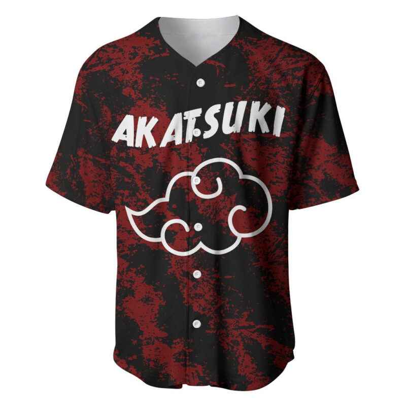 Akatsuki Pain - Anime Tie - Dye Style Baseball Jersey