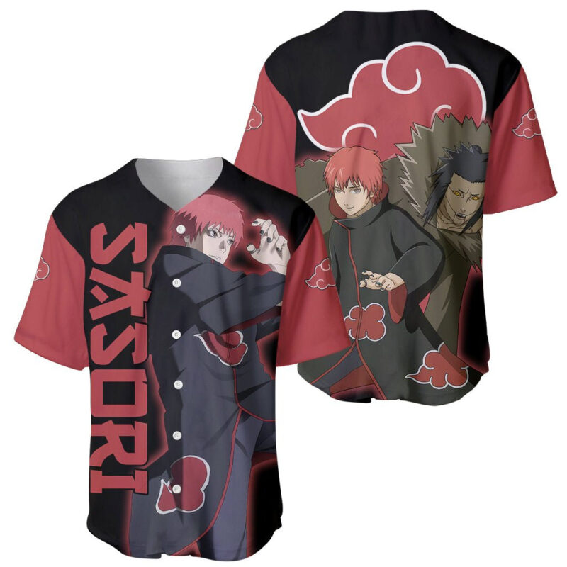 Akatsuki Sasori Baseball Jersey Naruto