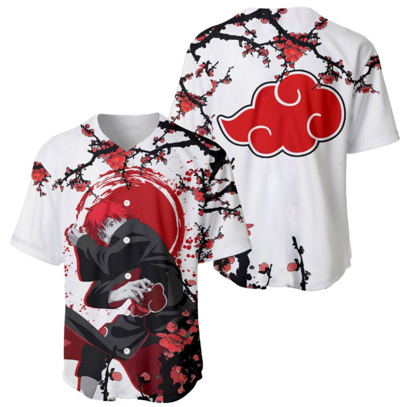 Akatsuki Sasori - Japan Style Anime Baseball Jersey