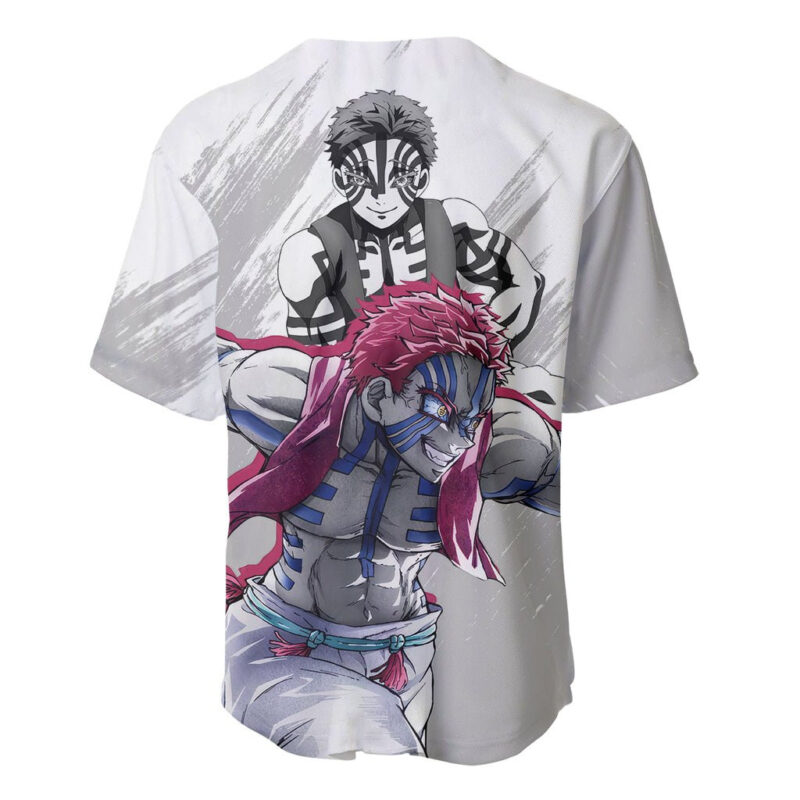 Akaza Baseball Jersey Demon Slayer