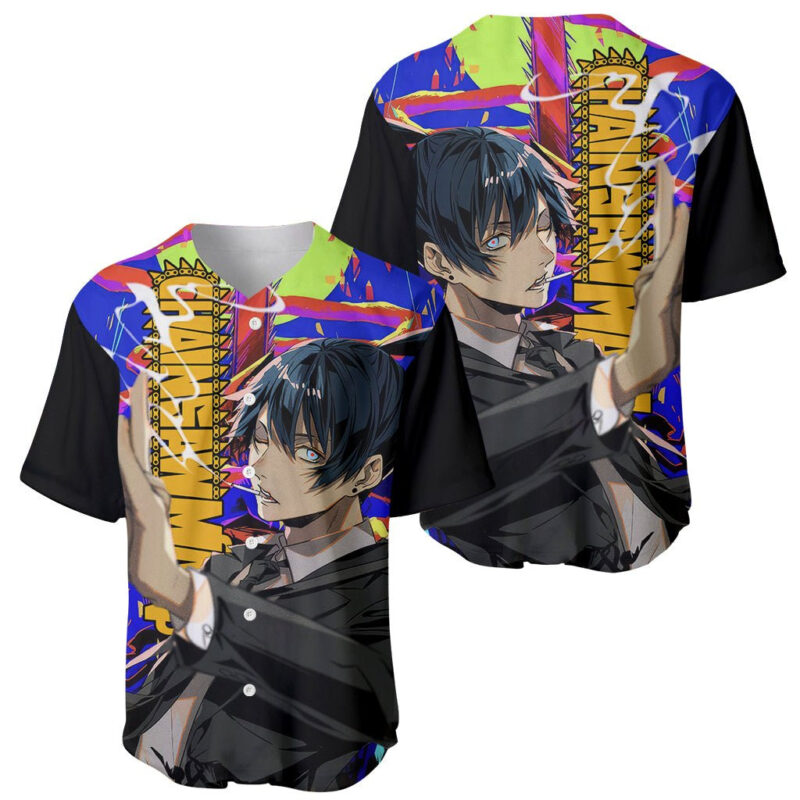 Aki Hayakawa Baseball Jersey Chainsaw Man