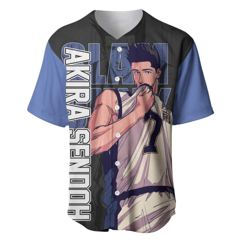 Akira Sendoh - Slam Dunk Baseball Jersey Anime