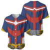 All Might Uniform Baseball Jersey My Hero Academia