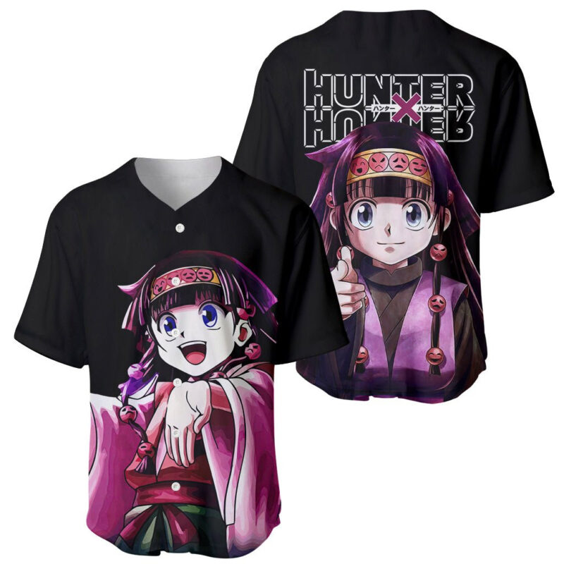 Alluka Zoldyck Hunter X Hunter Baseball Jersey Anime
