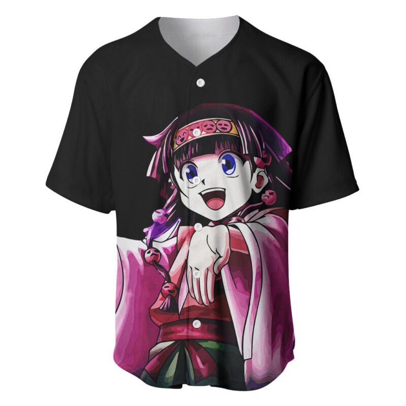 Alluka Zoldyck Hunter X Hunter Baseball Jersey Anime