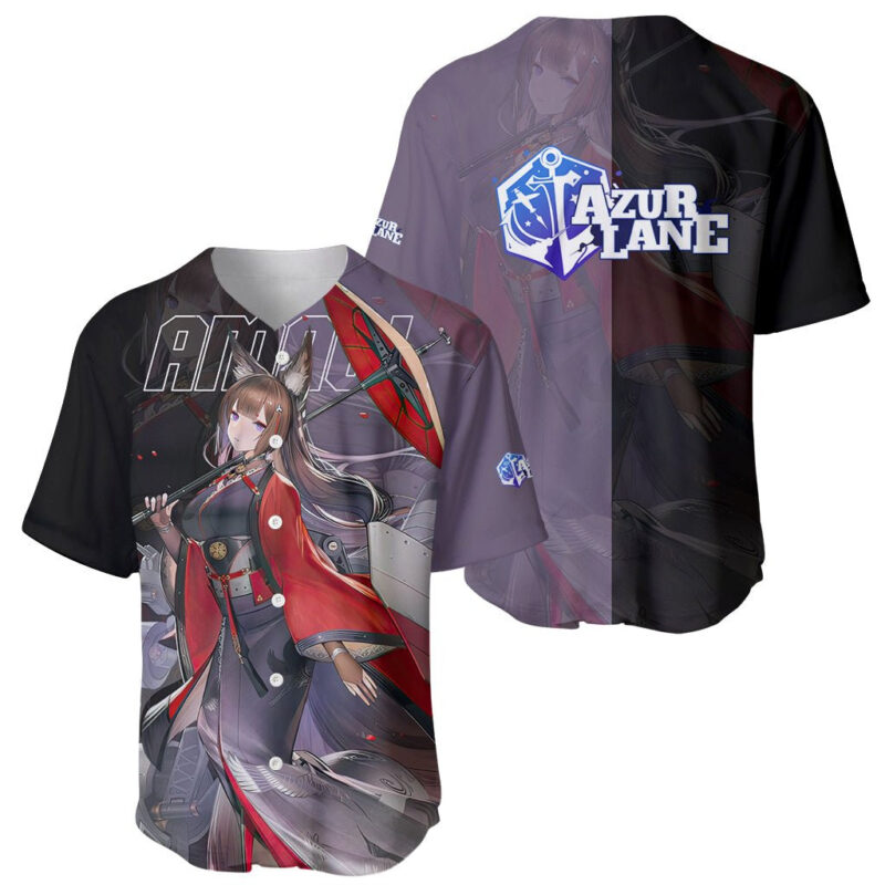 Amagi - Azur Lane Baseball Jersey Anime Game
