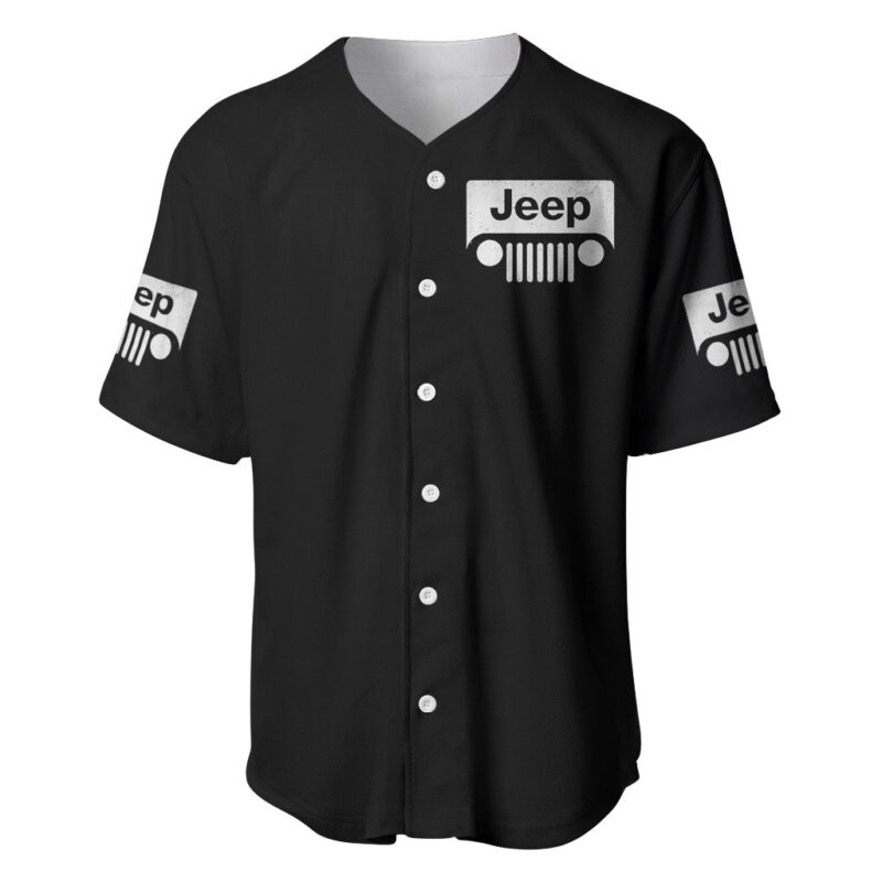 American Jeep Baseball Jersey American Flag But Did You Die