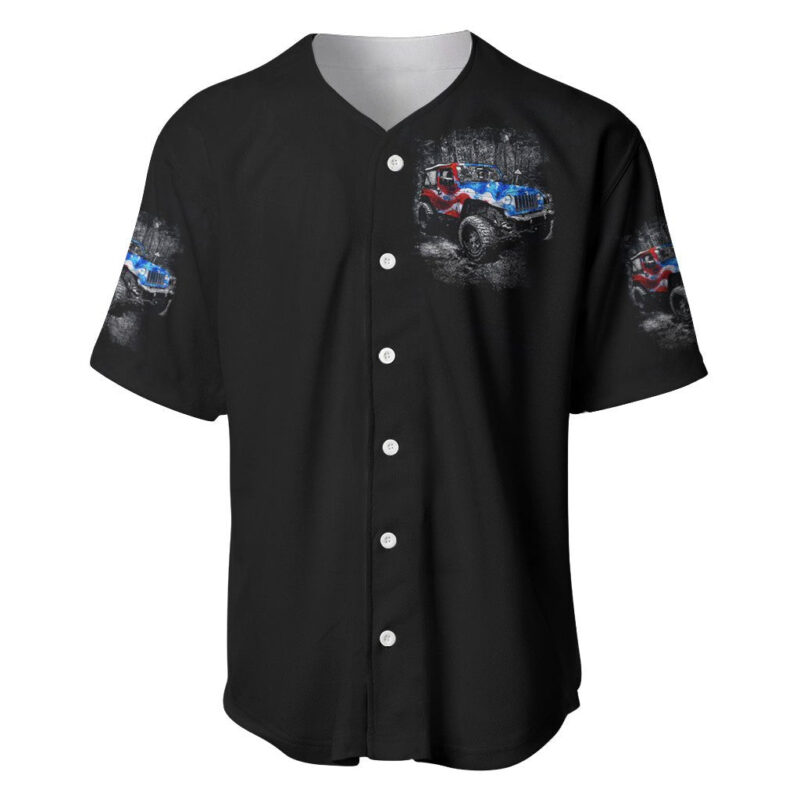American Jeep Baseball Jersey Jeep Girls Like It Dirty