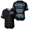 American Jeep Baseball Jersey Once Upon A Time I Was An Asshole JKD I Still Am