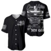 American Jeep Baseball Jersey One Nation Under God