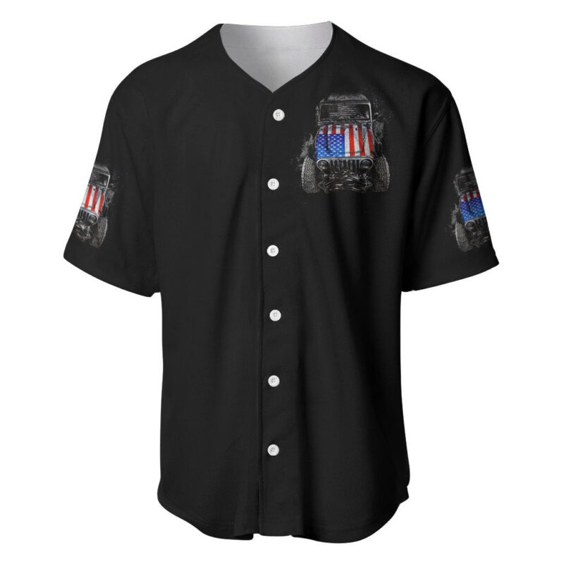 American Jeep Baseball Jersey Vintage Jeep Life