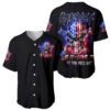 American Skull Baseball Jersey American Live It Love It Or Get The Hell Out