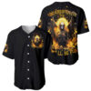 Angel Skull Baseball Jersey Underestimate Me That 'll Be Fun