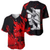 Anime Chainsaw Man Baseball Jersey Dark World