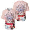 Anime Movie Wolf Princess Baseball Jersey Forest Spirits