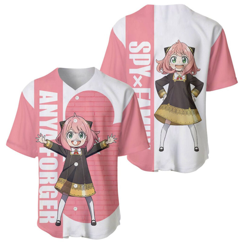 Anya Forger Baseball Jersey Spy x Family