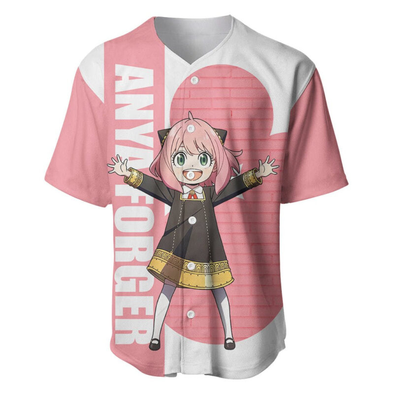 Anya Forger Baseball Jersey Spy x Family