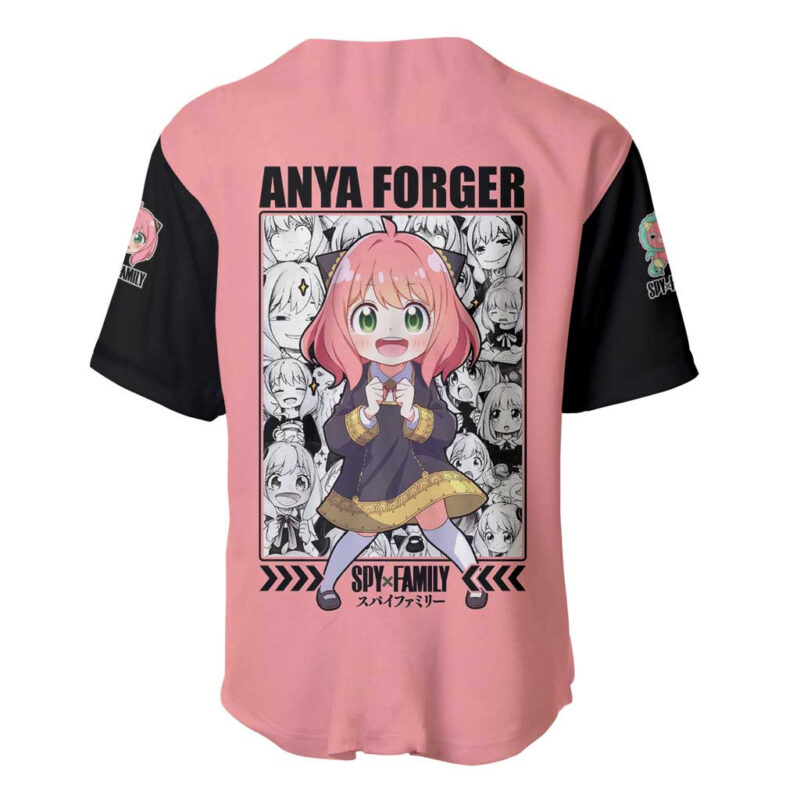 Anya Forger Spy x Family Baseball Jersey Anime
