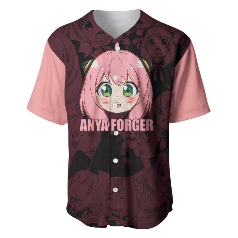 Anya - Spy X Family Baseball Jersey Anime