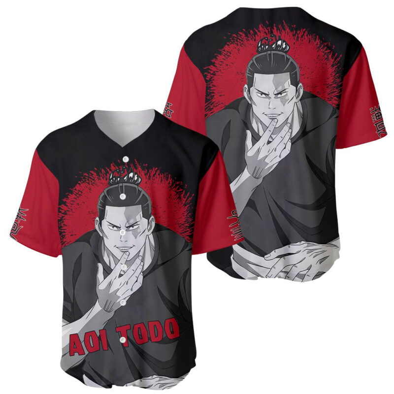 Aoi Todo Baseball Jersey Monochrome