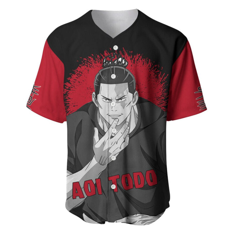 Aoi Todo Baseball Jersey Monochrome