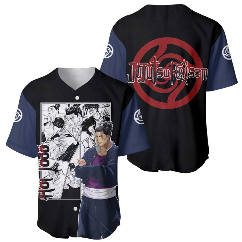 Aoi Todo - Jujutsu Kaisen Baseball Jersey Anime Mix Manga
