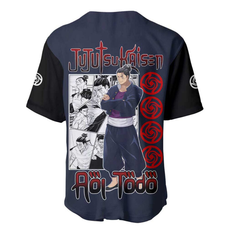 Aoi Todo - Jujutsu Kaisen Baseball Jersey Anime