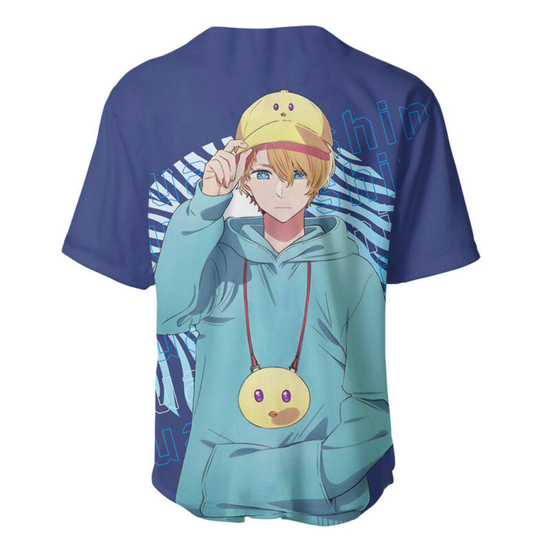 Aquamarine Hoshino - Oshi no Ko Baseball Jersey Anime
