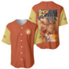 Arcanine Pokemon Baseball Jersey Anime