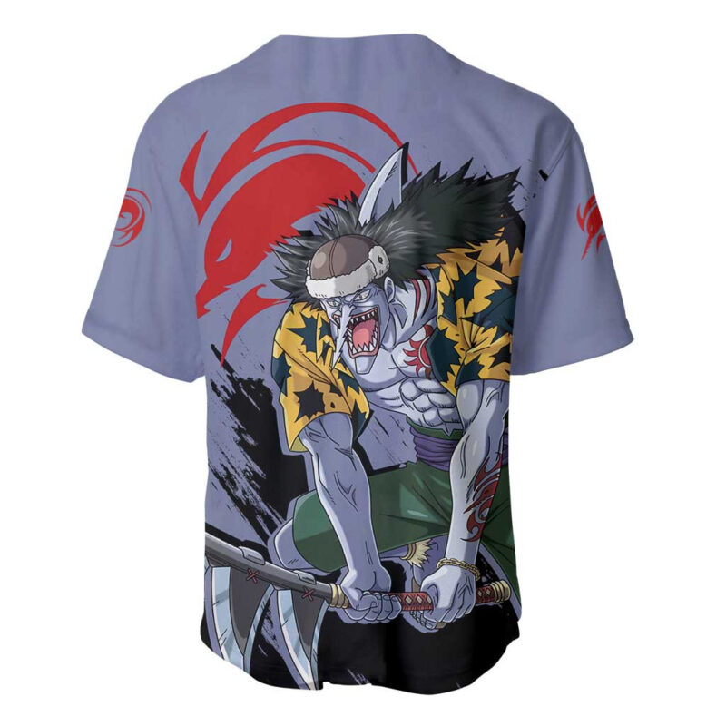 Arlong - One Piece Baseball Jersey Anime