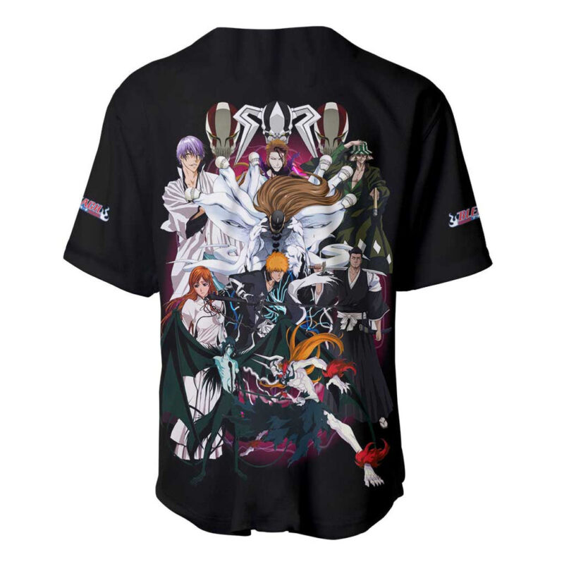 Arrancar Invasion Bleach Baseball Jersey Japan Anime