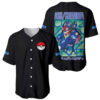 Ash Greninja Pokemon Baseball Jersey Anime