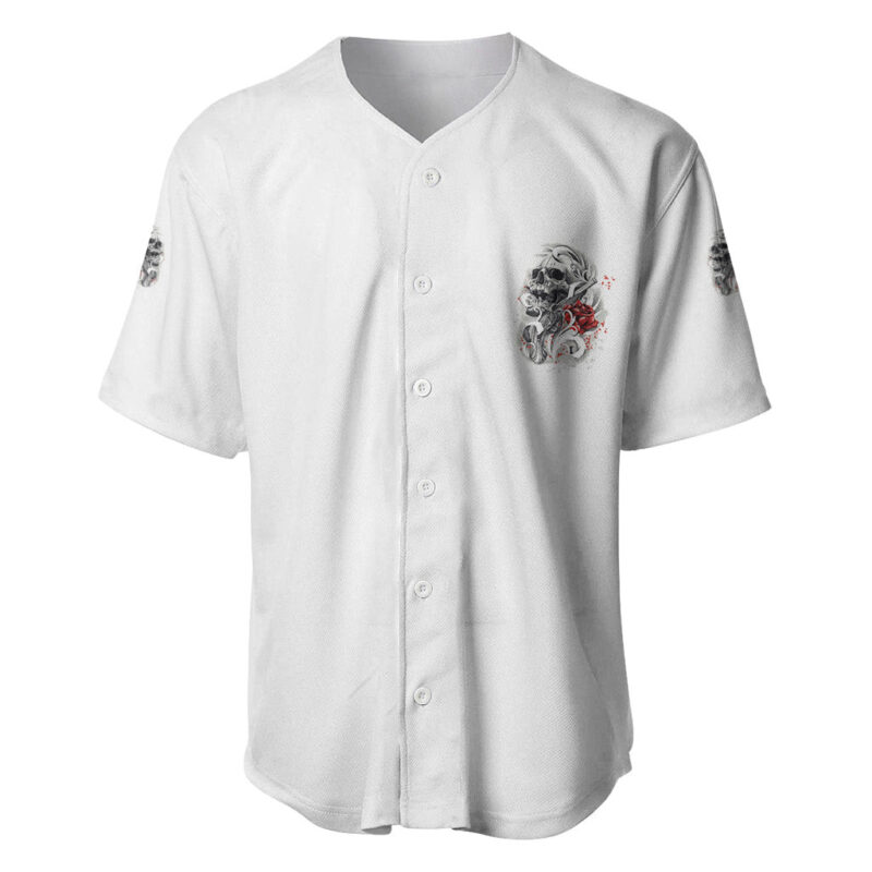 Assuming I Was Like Most Girls Skull Baseball Jersey