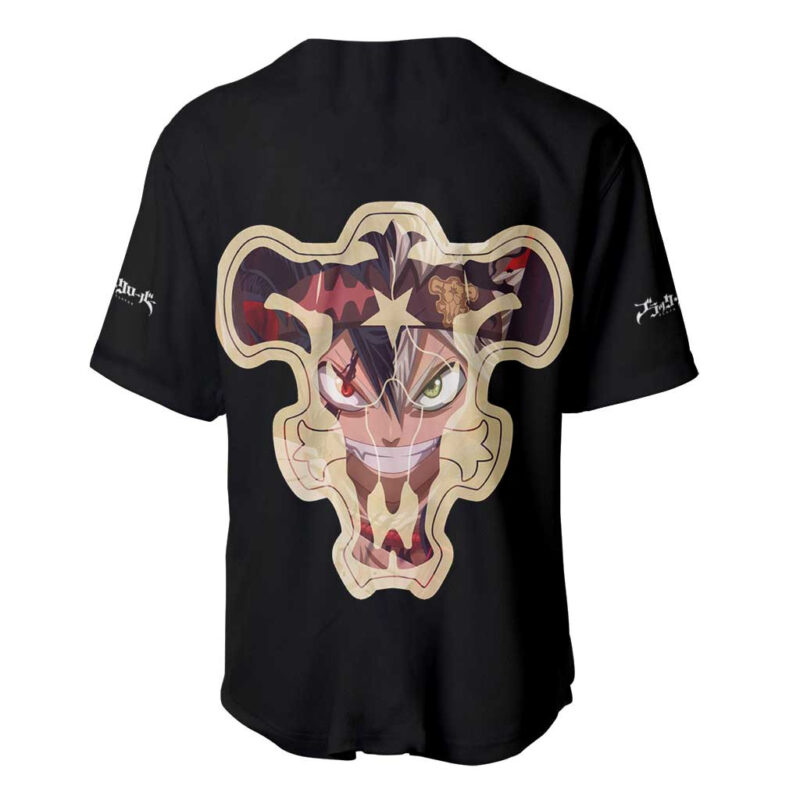 Asta - Black Clover Baseball Jersey Anime