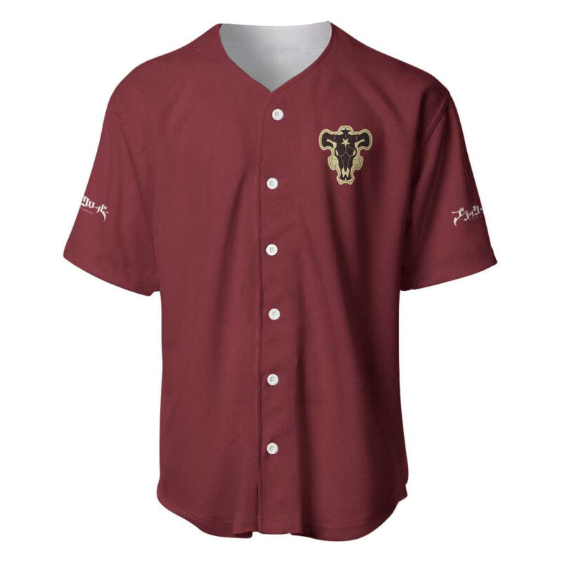 Asta - Black Clover Baseball Jersey Japan Anime