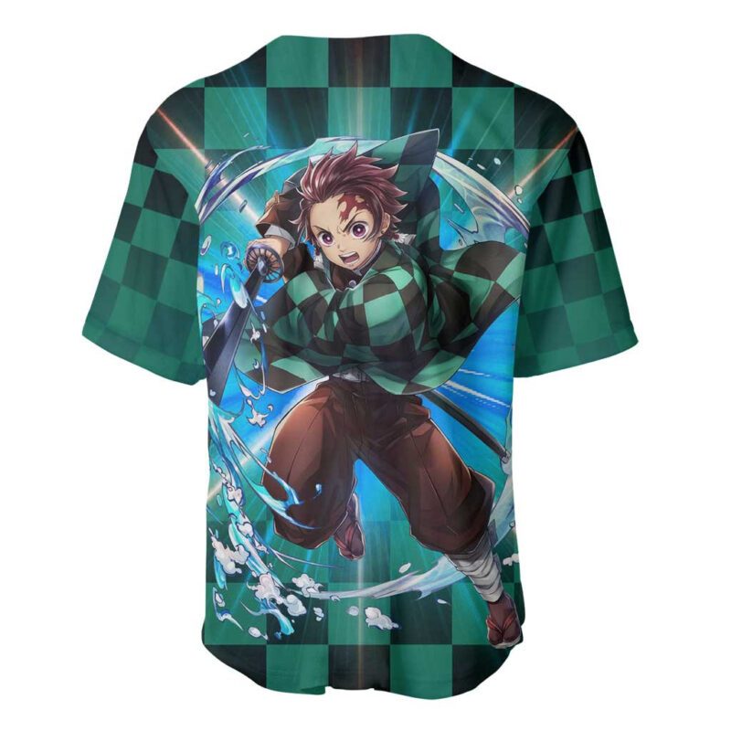 Astral Aura Tanjiro Demon Slayer Baseball Jersey Anime