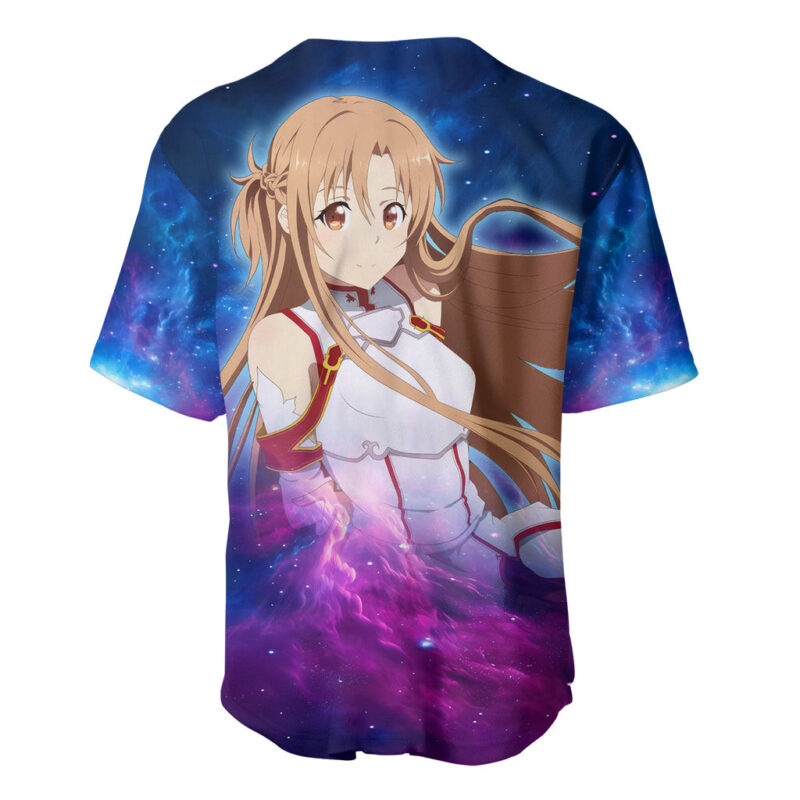 Asuna Baseball Jersey Sword Art Galaxy